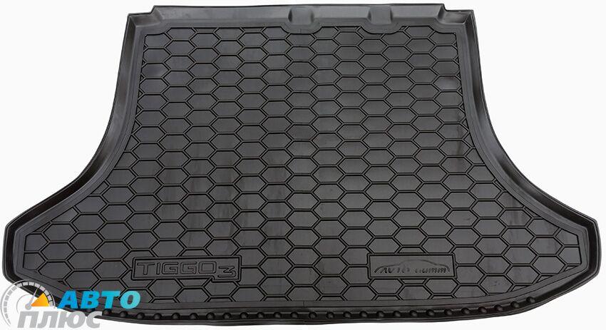 Автомобільний килимок у багажник Chery Tiggo 3 2015- (Avto-Gumm), фото 1