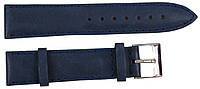 Ремешок для часов кожаный Mykhail Ikhtyar ширина 20 мм Темно-синий (S20-208S navy) PS, код: 8151410