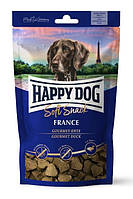 Мягкие закуски лакомство для собак с мясом утки Хеппи Дог Франция Happy Dog 100 г