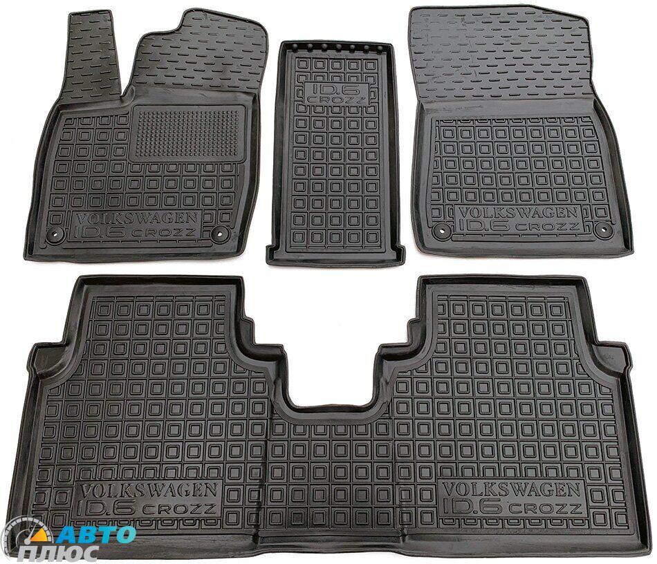 Автомобільні килимки в салон Volkswagen ID6 2021- (AVTO-Gumm), фото 1
