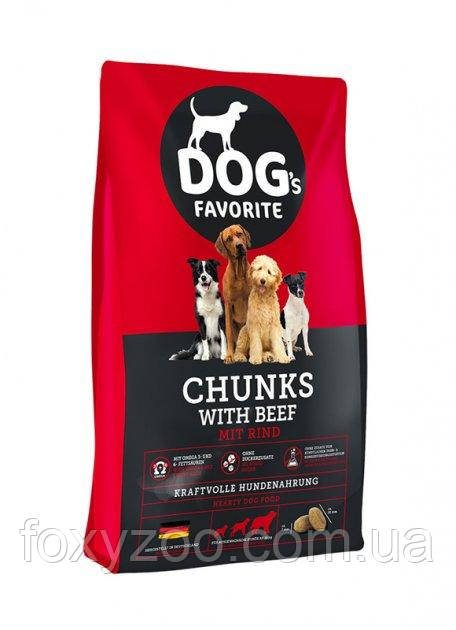 Сухий корм Happy Dog Dogs Favorit для собак з яловичиною 15 кг