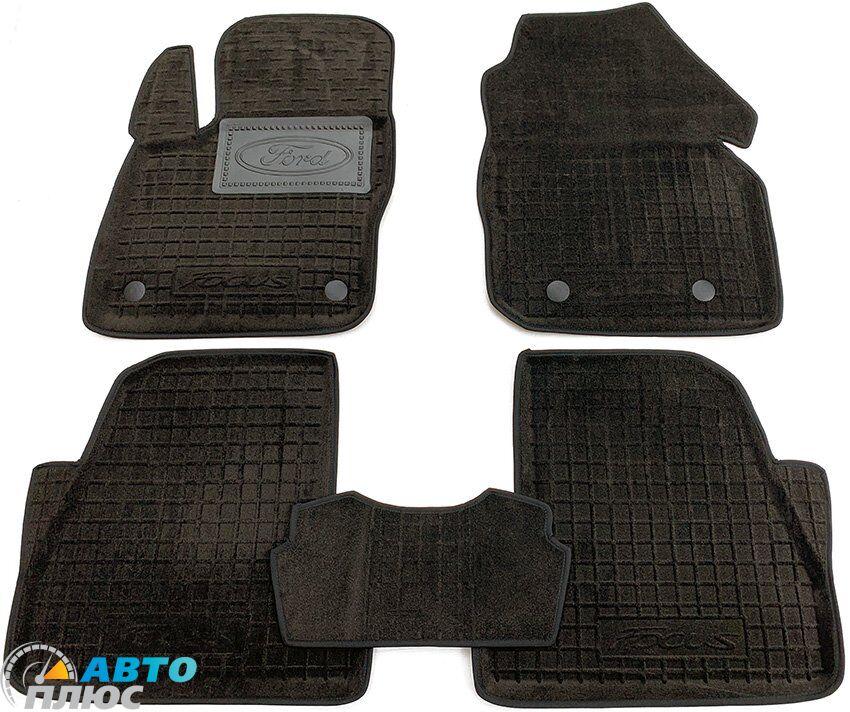 Гібридні килимки в салон Ford Focus 3 2011- (AVTO-Gumm)