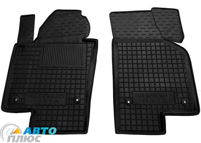 Передні килимки в автомобіль Volkswagen Jetta 2011- (Avto-Gumm)
