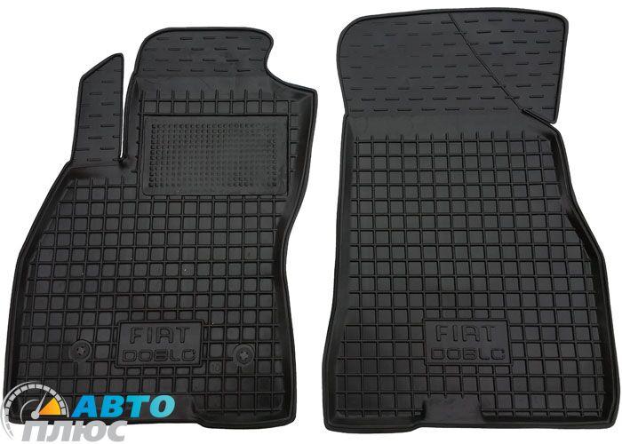 Передні килимки в автомобіль Fiat Doblo 2010- (Avto-Gumm)