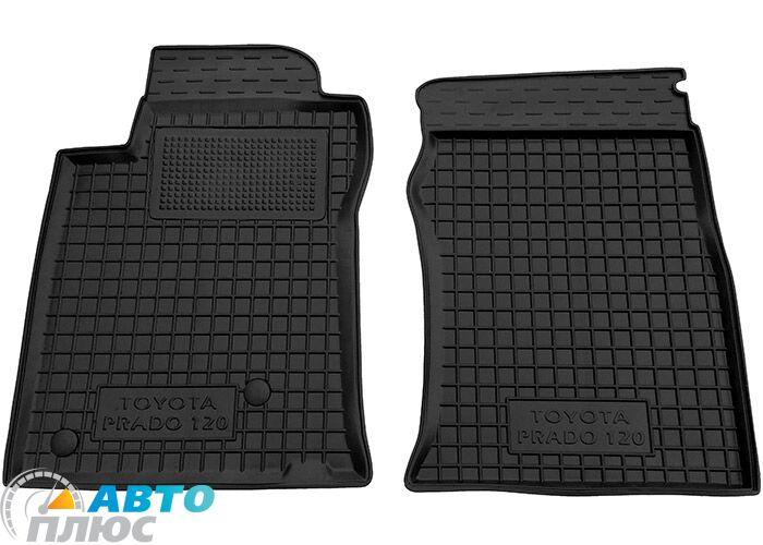 Передні килимки в автомобіль Toyota Land Cruiser Prado 120 2002- (Avto-Gumm)