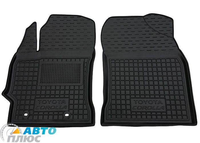 Передні килимки в автомобіль Toyota Corolla 2013- (Avto-Gumm)