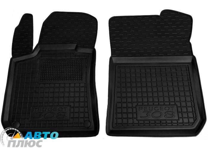 Передні килимки в автомобіль Peugeot 308 2014- (Avto-Gumm), фото 1