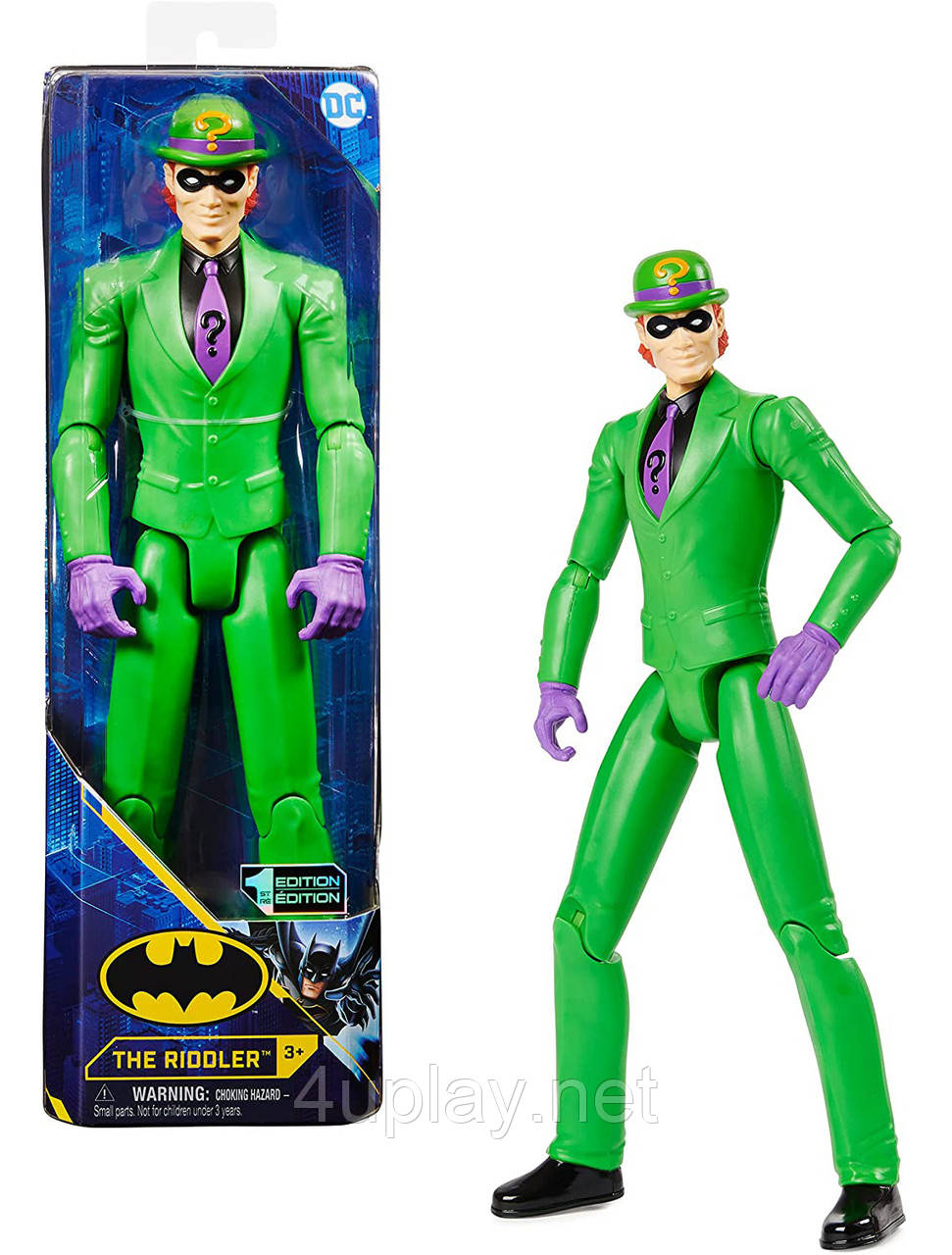 Ігрова фігурка Загадник 30см. Batman 12-inch The Riddler Action Figure. 11 точок артикуляції.