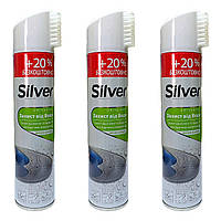 Водовідштовхувальний Спрей для взуття SILVER SMS 300ml для всіх видів шкіри та текстилю.