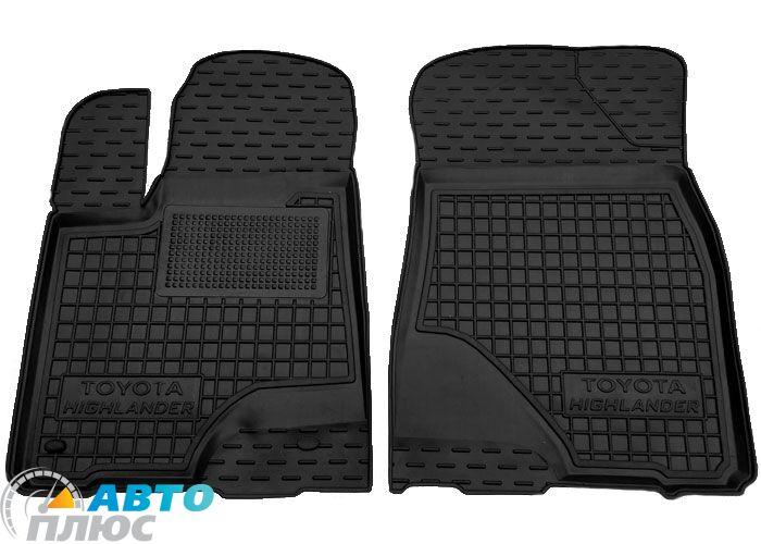 Передні килимки в автомобіль Toyota Highlander 2014- (Avto-Gumm)