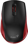 Мишка бездротова Genius NX-8006S Red (31030024401). Миша для ПК Геніус чорна з червоним, фото 3