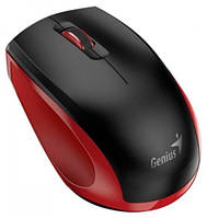 Мишка бездротова Genius NX-8006S Red (31030024401). Миша для ПК Геніус чорна з червоним