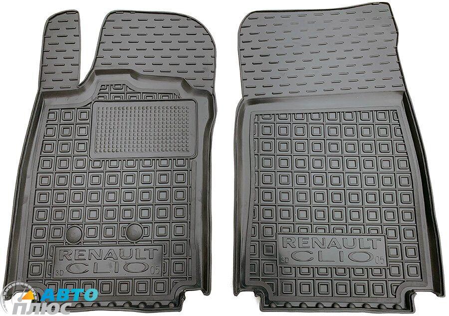 Передні килимки в автомобіль Renault Clio 3 2005- (AVTO-Gumm), фото 1