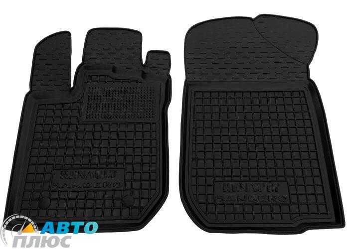 Передні килимки в автомобіль Renault Sandero 2013- (Avto-Gumm)