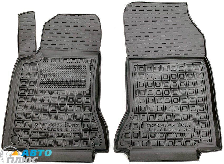 Передні килимки в автомобіль Mercedes CLA (C117) 2014- (Avto-Gumm), фото 1