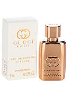 Мініатюра Парфумована вода для жінок Gucci Guilty Intense, 5 мл (3616301794660)