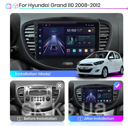 Junsun 4G Android магнітола для Hyundai I10 2013 - 2016