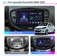 Junsun 4G Android магнитола для Hyundai Grand i10 2008-2012-2016