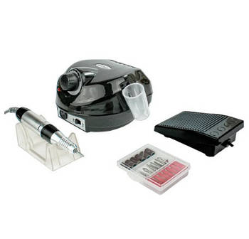 Фрезер для манікюру Nail Master ZS-601 65W 45000об (машинка для нігтів, шліфування лаку, makeup, насадки фрези )