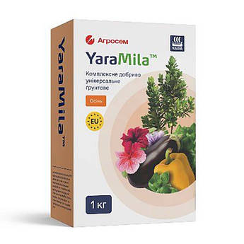 Добриво комплексне Універсальне Грунтове ОСІНЬ 1 кг (YaraMila)