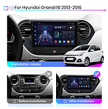 Junsun 4G Android магнітола для Hyundai I10 2013 - 2016, фото 6