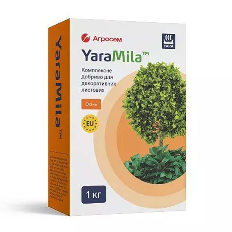 Добриво комплексне для Декоративно листових ОСІНЬ 1 кг (YaraMila)