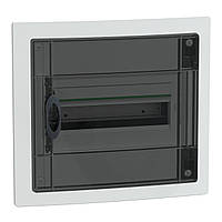 Розподільчий щит врізний, 1 ряд, 13 модулів, димчасті двері, PrismaSeT XS, Schneider Electric LVSXP113