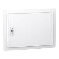 Розподільчий щит врізний, 1 ряд, 18 модулів, білі двері, PrismaSeT XS, Schneider Electric LVSXN118