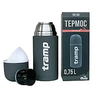 Термос Tramp Soft Touch 0.75 л  (TRC-108-grey) сірий