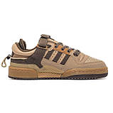 Чоловічі кросівки Adidas Bad Bunny x Forum low Brown, фото 3