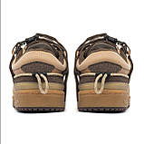 Чоловічі кросівки Adidas Bad Bunny x Forum low Brown, фото 4