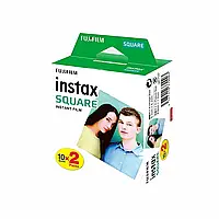 Картридж для моментальной фотографии Fujifilm Instax Square Twin Pack Film, 20 шт