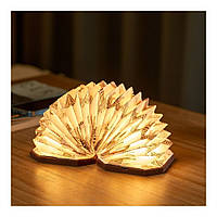 Светильник на аккумуляторе Velvet Accordion Lamp Zebra Gingko (Англия), коричневый