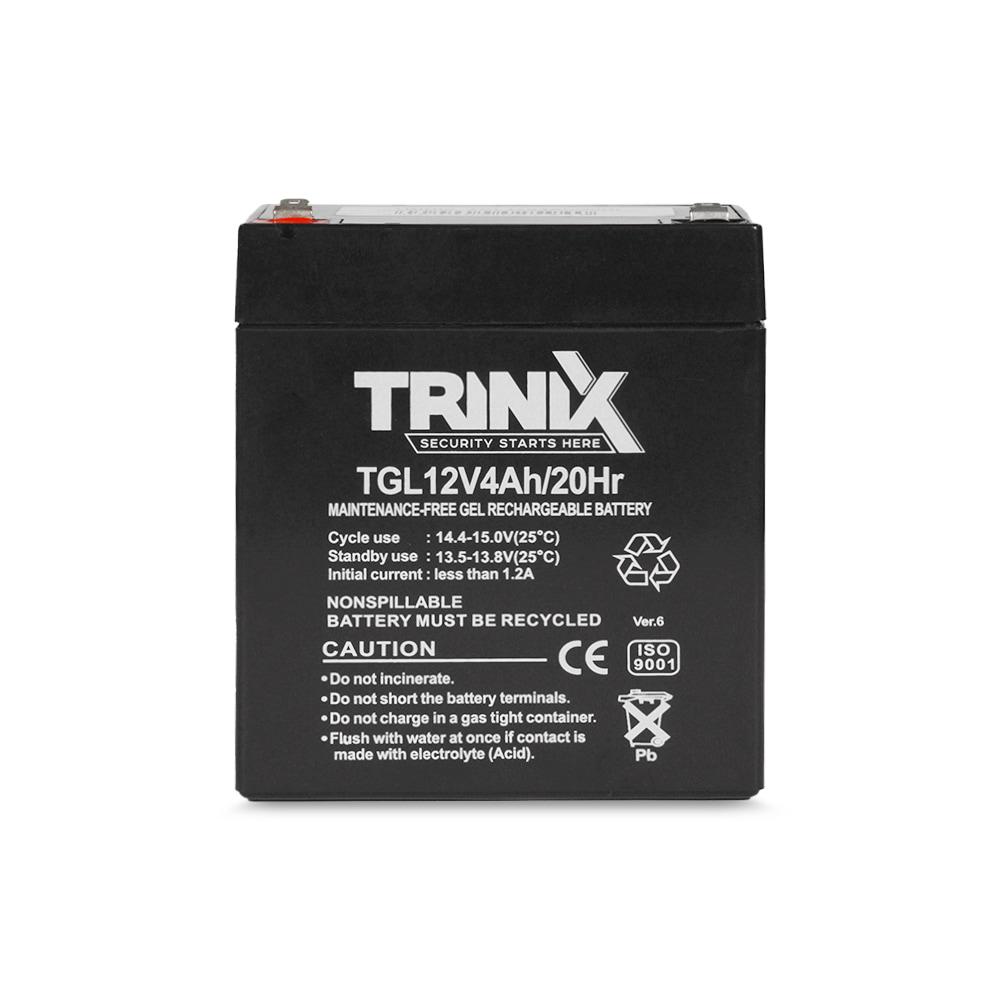 Акумулятор гелевий 12В 4А/г TGL12V4Ah/20Hr TRINIX GEL, фото 1