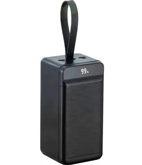 Універсальна батарея XO PR159 60000mAh PD20W+QC22.5W (Чорний)