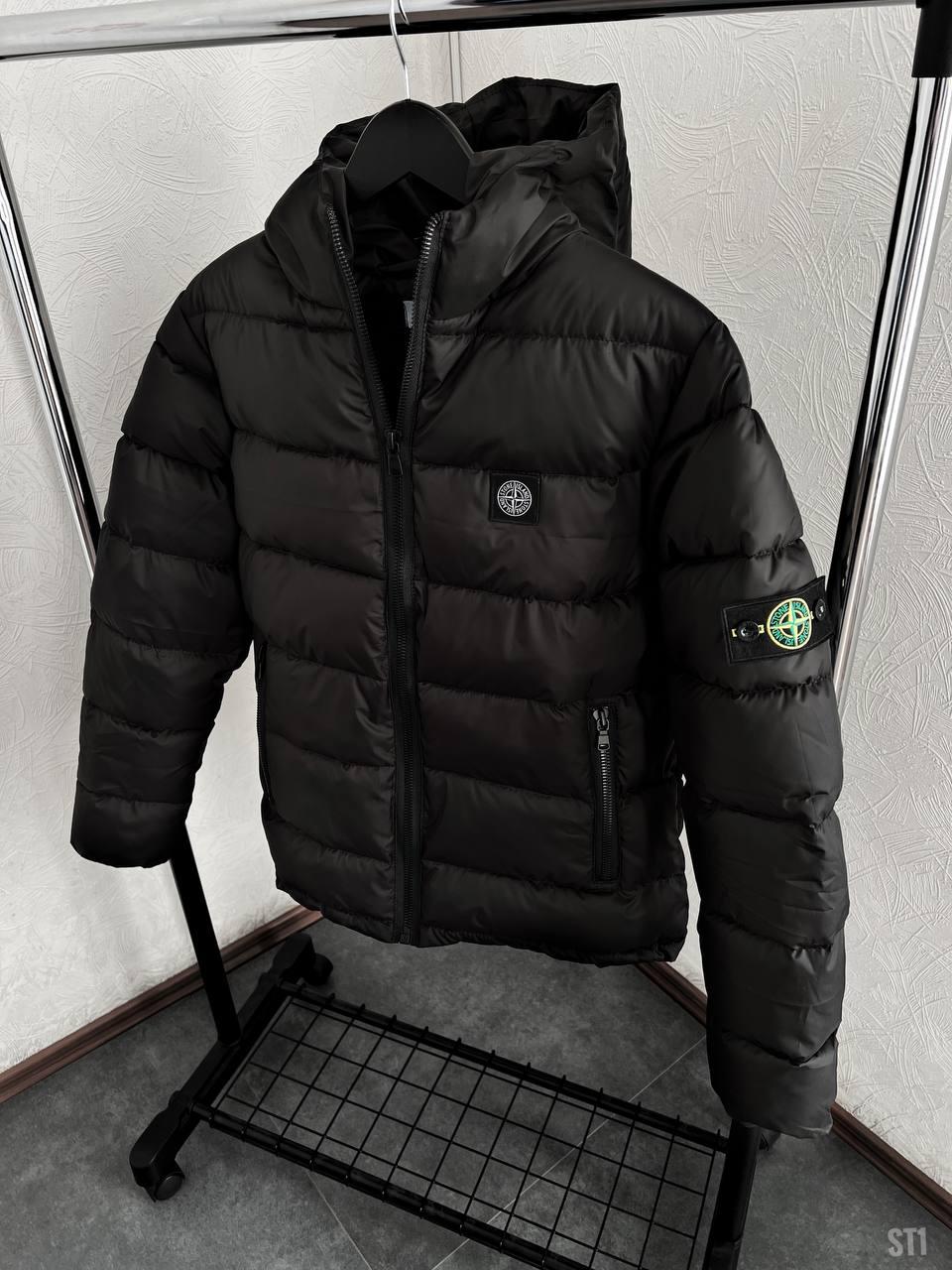 Зимняя куртка-пуховик Стон Айленд - фото 1 - id-p2008937398