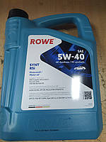 Моторное масло ROWE Hightec Synt RSi 5W-40 4л. (MB 229.3/226.5/Porsche A40/VW 502 00/505 00/RN 0700/0710)