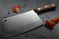 Кухонный нож - топор для мяса Sonmelony 32см/WB-451.Нож для мяса, Нож для обработки мяса и костей. NS