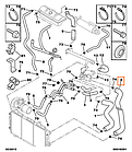 Патрубок радіатора низ Fiat Ducato 230, Peugeot Boxer, Citroen Jumper (1994-2002) 2.5/2.8, 1316758080, 1317A4, фото 6