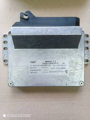 Блок керування двигуном Мікас 7,2. 31625-3763010-11, фото 3