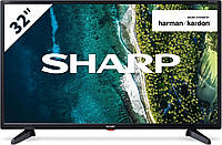 Телевізор 32" LED Sharp 1T-C32BB3IE1NB 3xHDMI 2xUSB технологія динаміків від Harman/Kardon