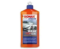 Шампунь-консервант для лакокрасочного покрытия 500 мл Sonax xtreme Wash+Seal