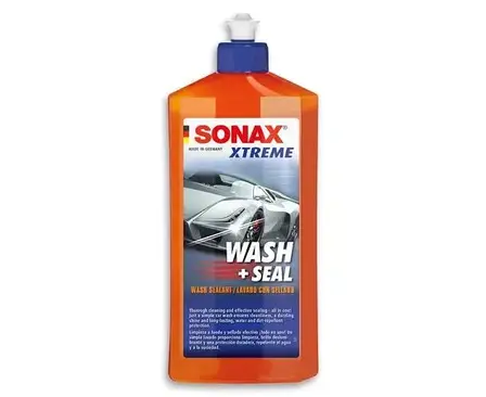 Шампунь-консервант для лакофарбового покриття 500 мл Sonax xtreme Wash + Seal, фото 1