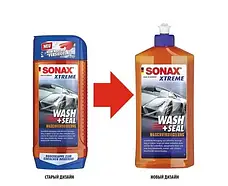 Шампунь-консервант для лакофарбового покриття 500 мл Sonax xtreme Wash + Seal, фото 2