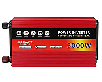 Перетворювач напруги - інвертор 3000W DC/AC 12V-220V