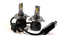 Комплект LED ламп HeadLight F1X H4 (P43t) 52W 12V 8400Lm с активным охлаждением (увеличенная AM, код: 6723019