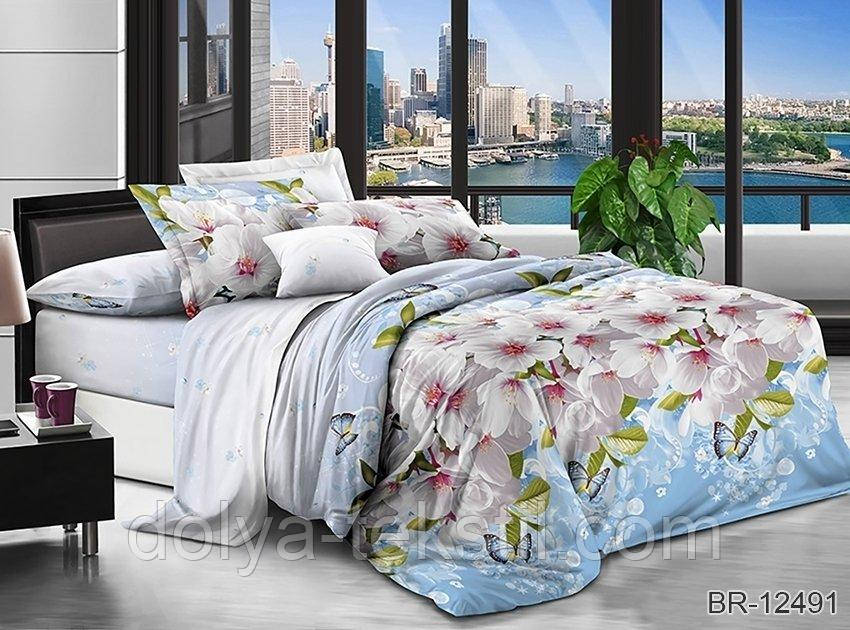 Постільна білизна 2-спальна ТМ TAG полікоттон BR-12491, фото 1
