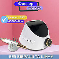 Фрезер для манікюру сенсорний Nail Drill ZS-232 65 Вт 45.000 об апарат фреза для зняття манікюру та нарощуння нігтів