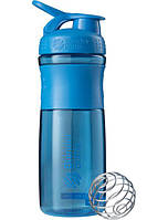 Шейкер спортивний (пляшка) BlenderBottle SportMixer Flip 28oz/820ml Cyan  HS SM 28oz Cyan SP