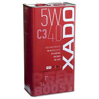 Синтетична олива XADO Atomic Oil 5W-40 C3 RED BOOST 5л